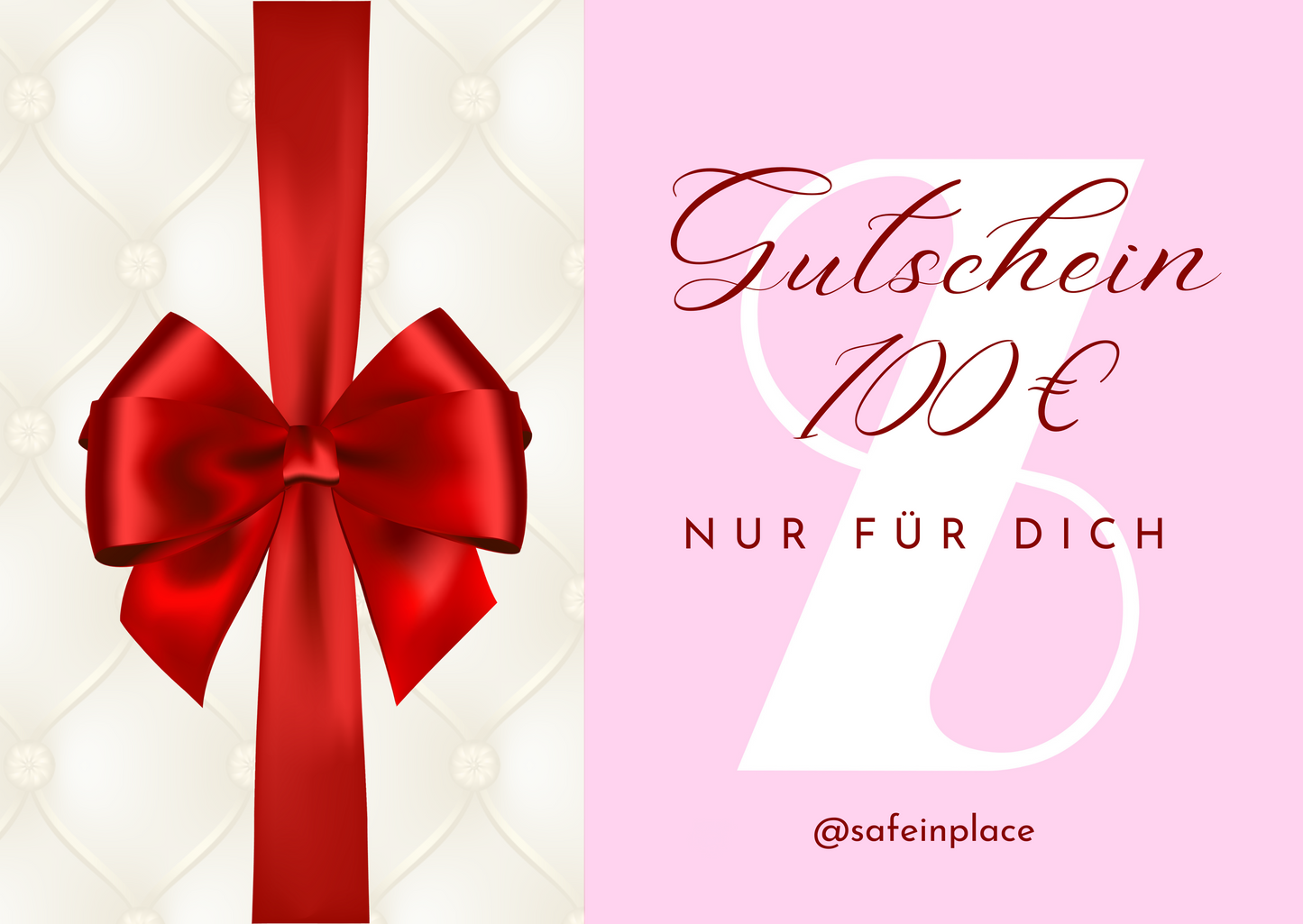 Safeinplace Geschenkgutschein - safeinplace