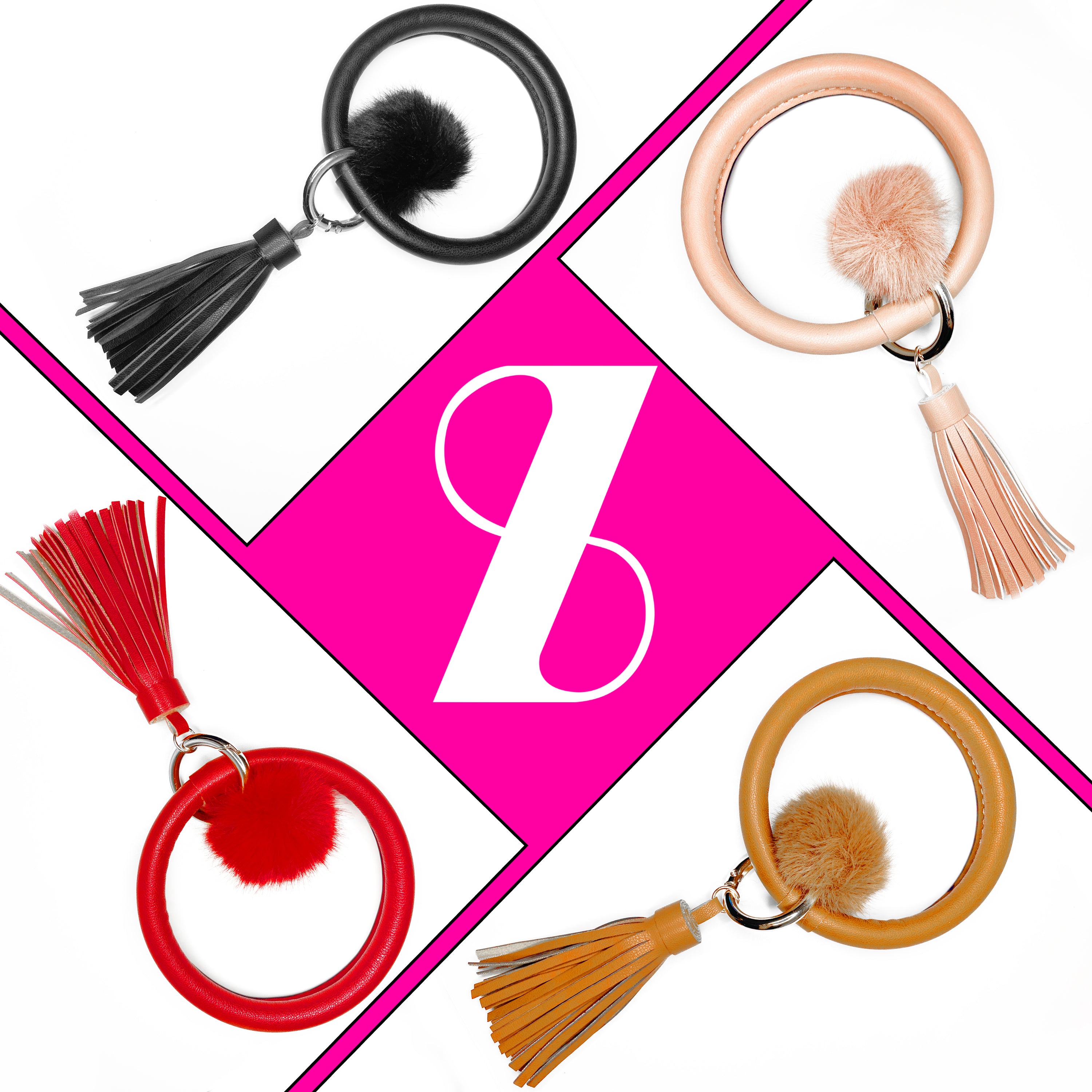 Ringy Solo | Schlüsselanhänger | Schlüsselbund | Pom Pom